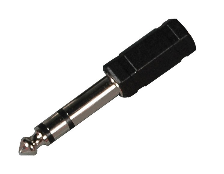 Hosa GPM-103 Adaptor 3.5mm TRS to 1/4" TRS