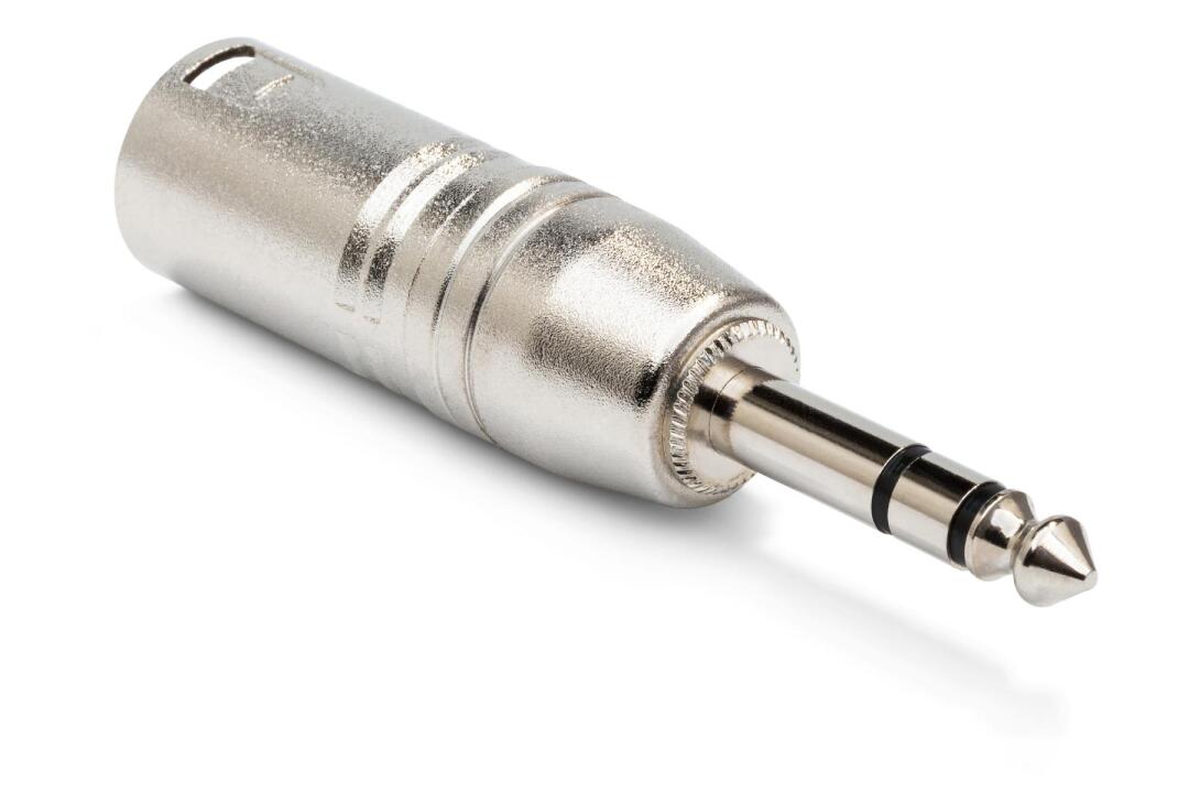 Hosa GXP-246 XLR3M to 1/4 in TRS Adapter