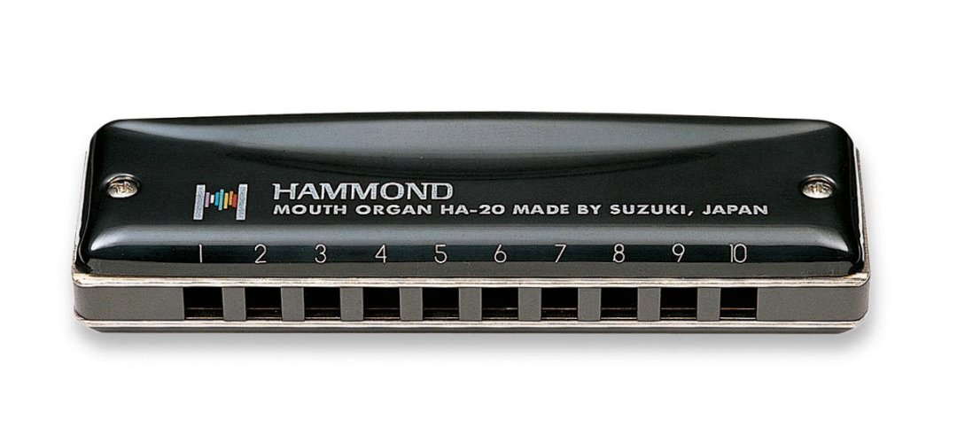 Suzuki HA-20-B Hammond Promaster Harmonica Key of B