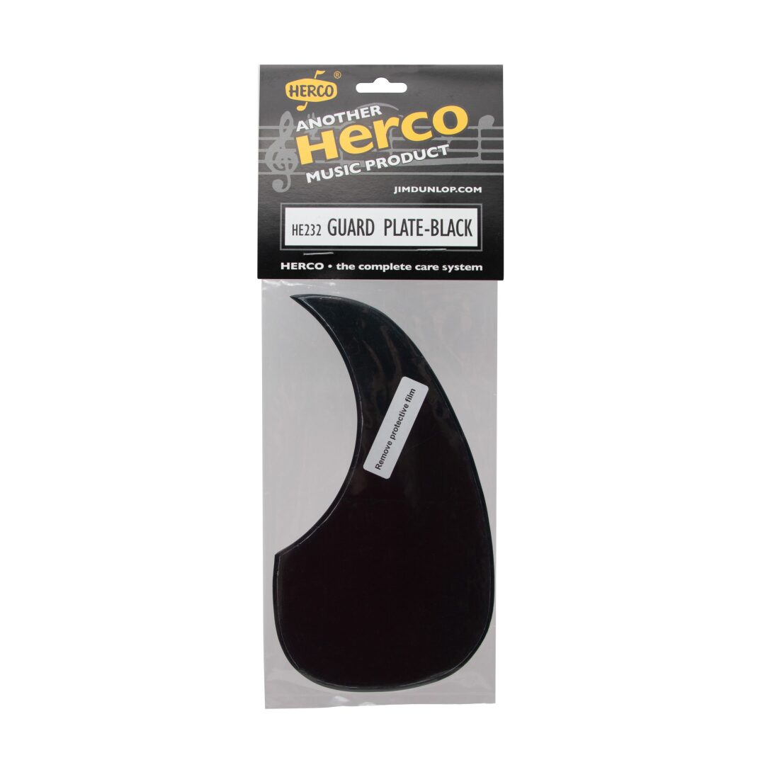 Herco Black Pick Guard Plate
