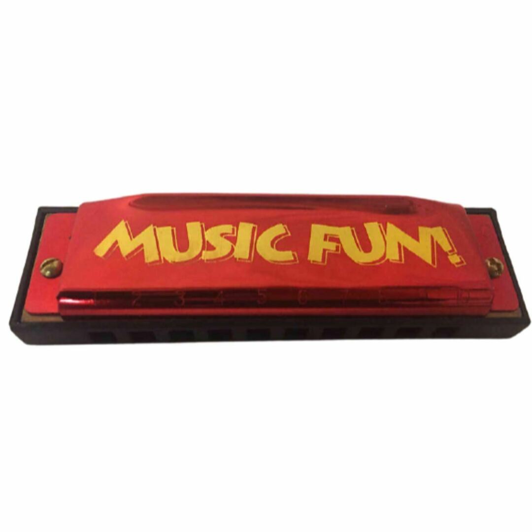 Hohner Hohner Music Fun Harmonica in the Key of C in Bright Red Color