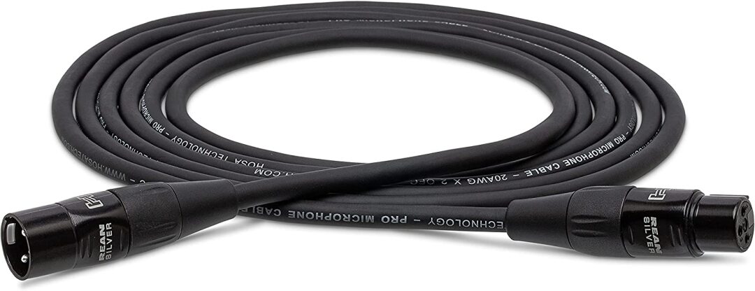 Hosa HMIC-005 5' Pro Series XLRF to XLRM Microphone Cable