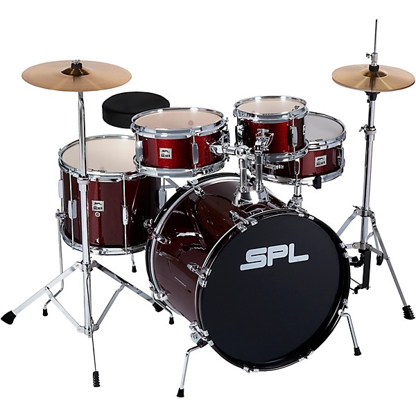 Sound Percussion Labs Junior Kicker 5-Piece Drum Set Wine Red