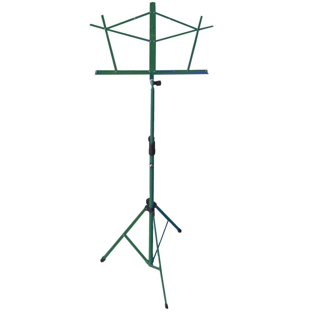 Hamilton Dlx Folding Music Stand w/Bag - Green