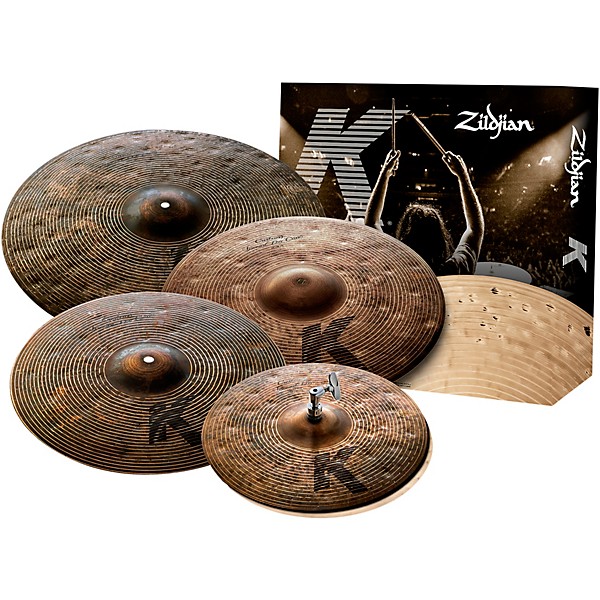 Zildjian K Custom Special Dry Cymbal Pack With Free 18" Crash