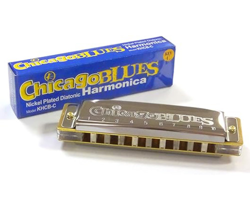 Perfekt Gear Chicago Blues Harmonica - C