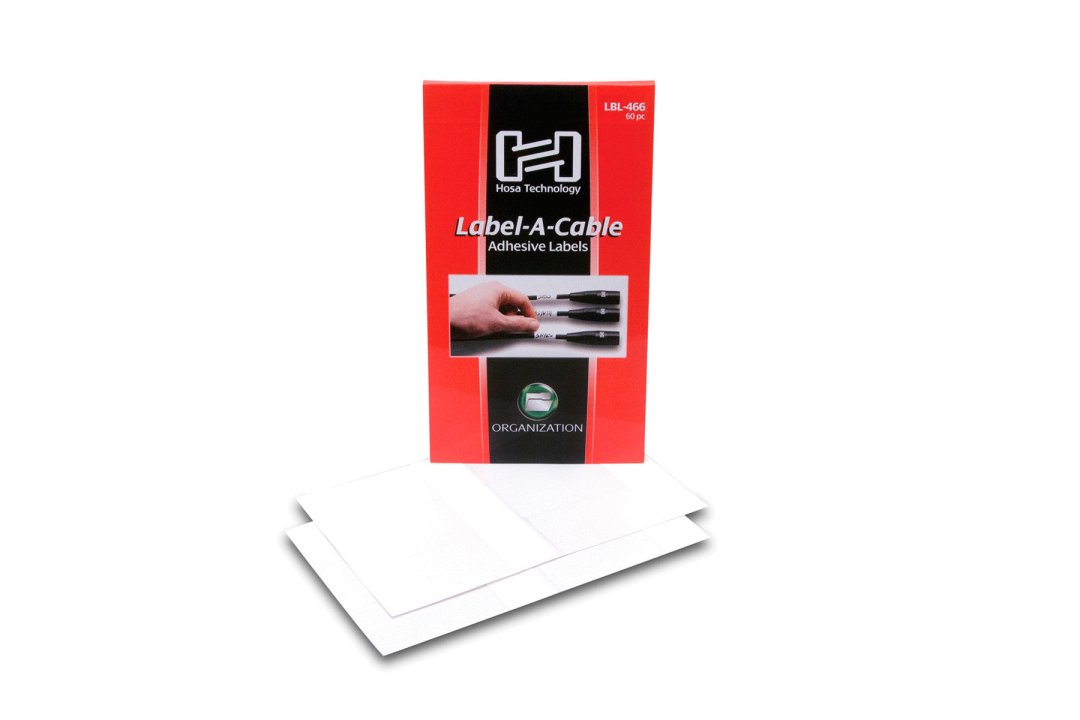 Hosa LBL-466 Cable Labels
