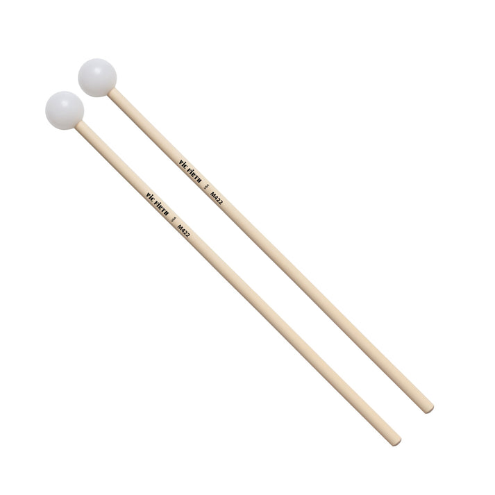 Vic Firth M422 Articulate Series Keyboard Mallet - 1 1/8" Poly, Round