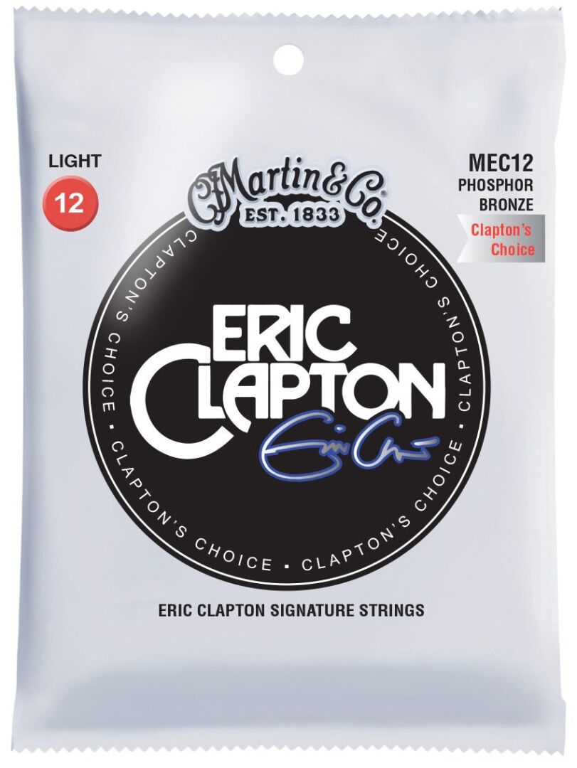 Martin MEC Clapton's Choice Phos Bronze Acoustic Guitar Strings MEC12