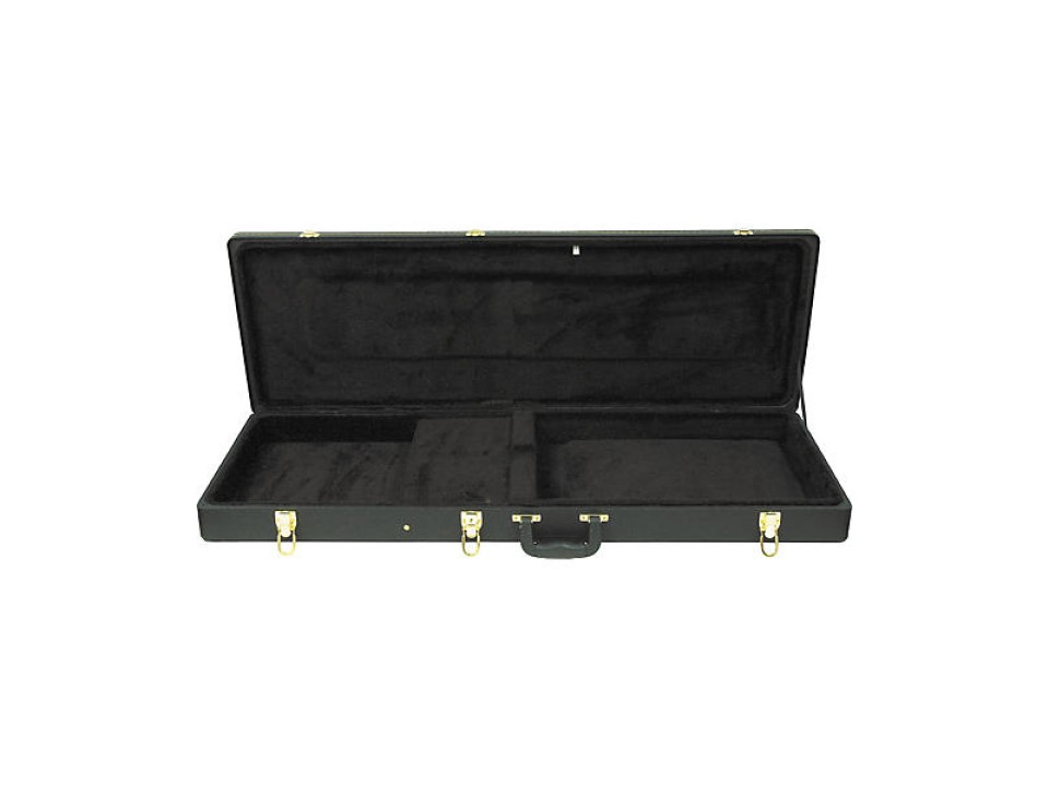 Musician's Gear Deluxe Electric Guitar Case Black