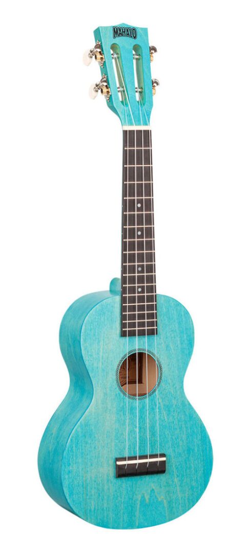 Mahalo ML2AB Island Series Concert Ukulele. Aqua Blue
