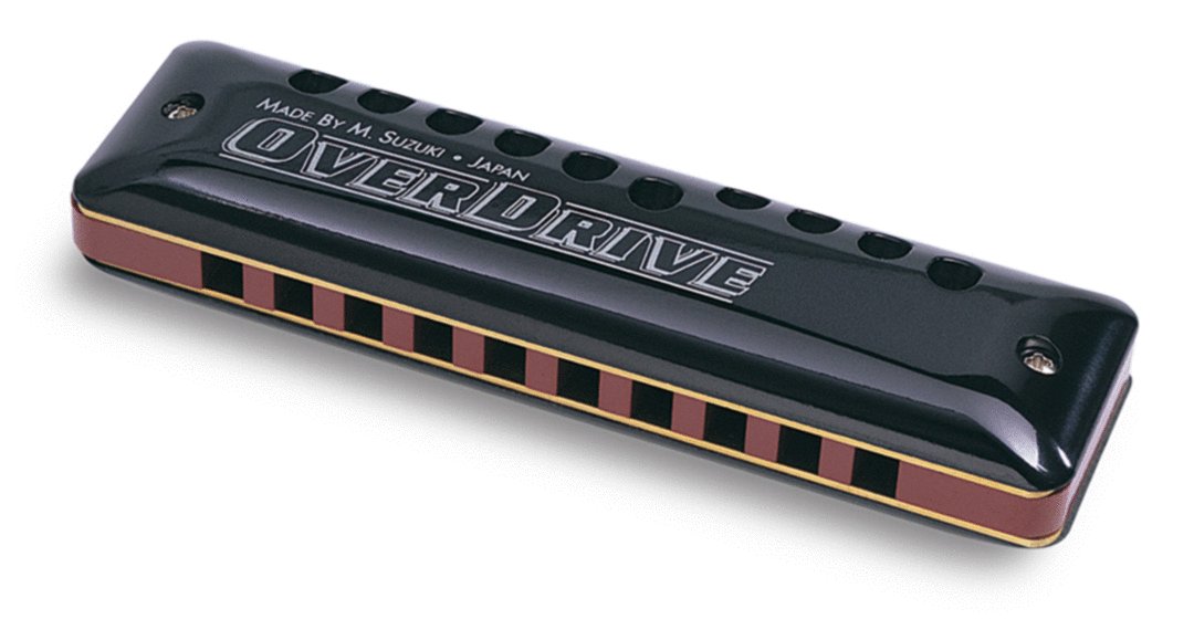 Suzuki MR-300-D Overdrive Harmonica Key of D