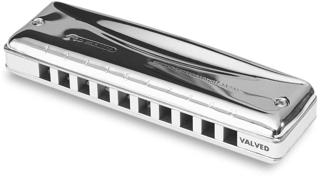 Suzuki MR-350V-E Valved Promaster Harmonica Key of E