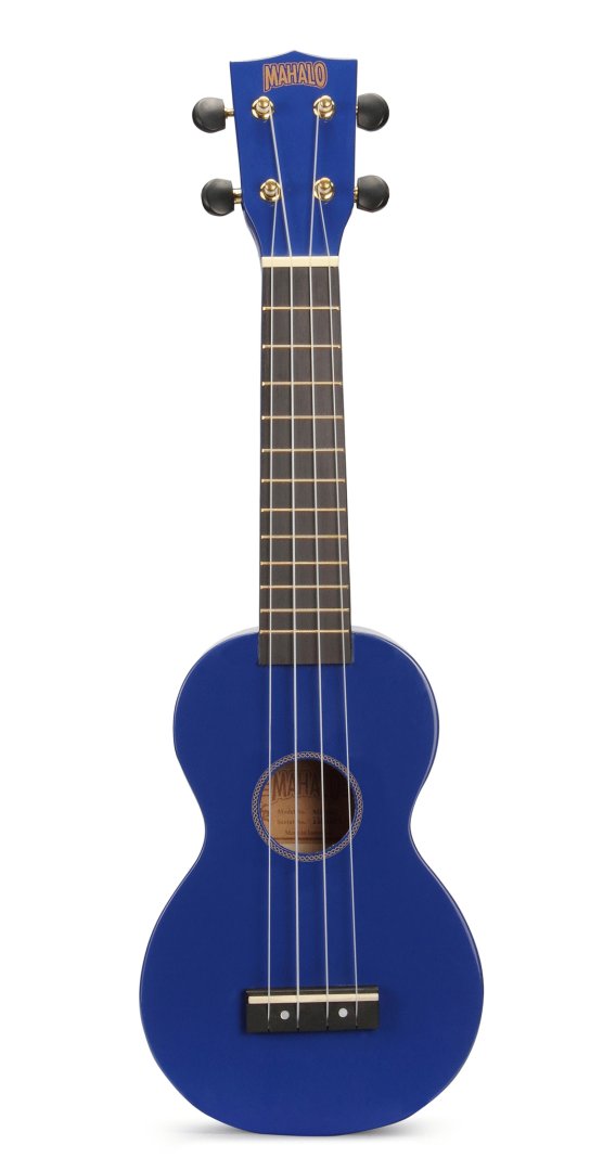 Mahalo MR1-BU Rainbow Soprano Ukulele. Blue