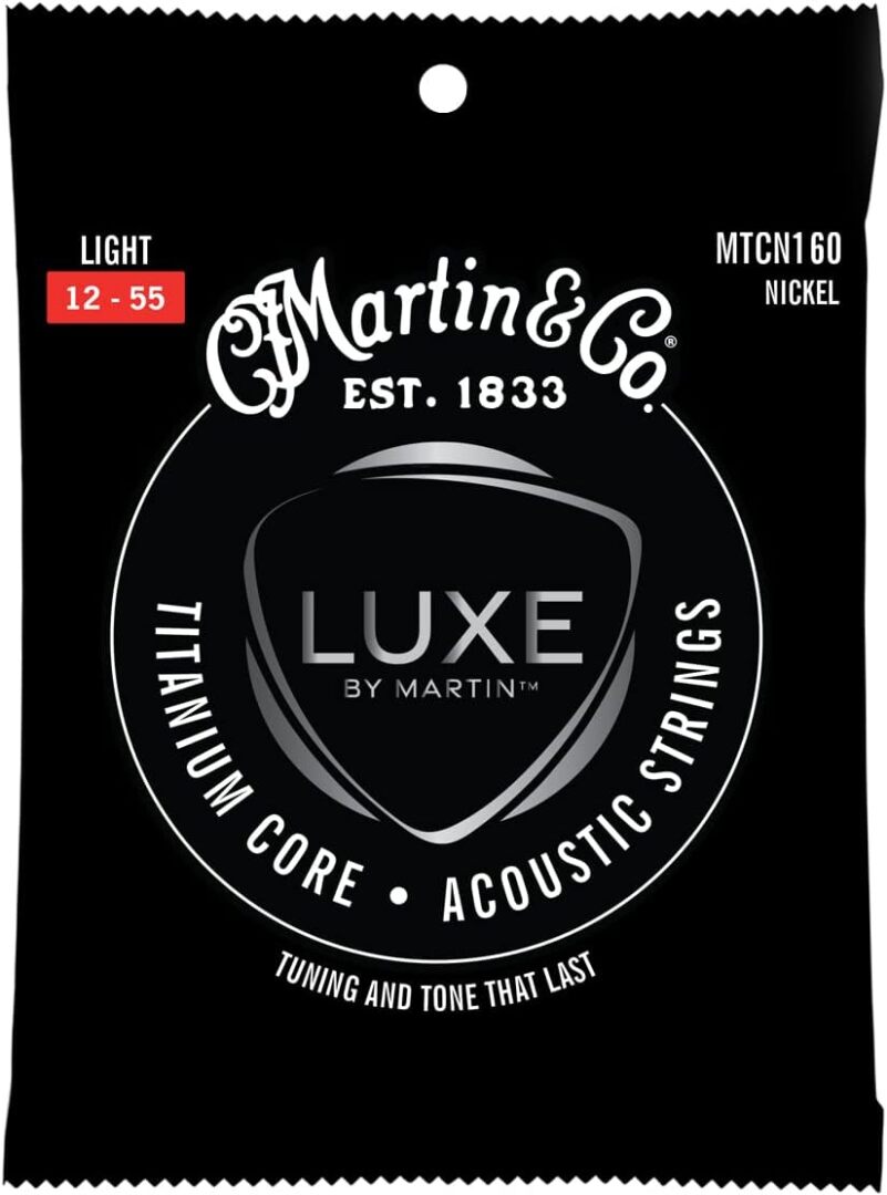 Martin Titanium Core Acoustic Guitar Strings