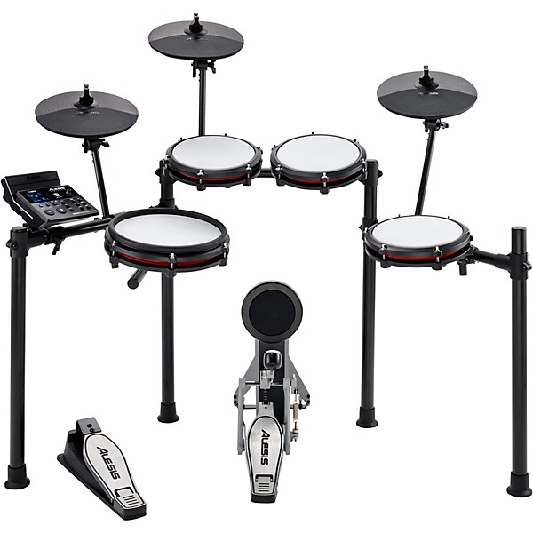 Alesis Nitro Max 8-Piece Electronic Drum Set With Bluetooth and BFD So