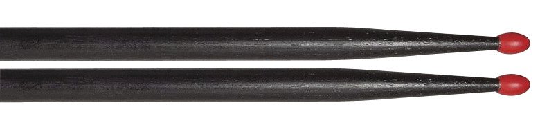 Vic Firth NO5BNB 5B Black and Nylon Red Tip