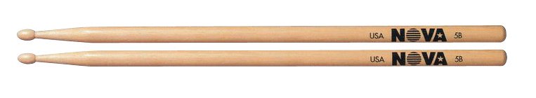 Vic Firth NO5BW Nova Drumsticks. 5B Wood