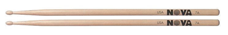 Vic Firth NO7AW Nova Drumsticks. 7A Wood