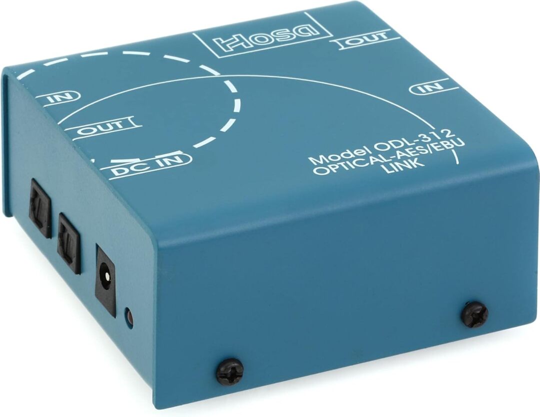 Hosa ODL-312 S/PDIF Optical to AES/EBU Digital Audio Interface