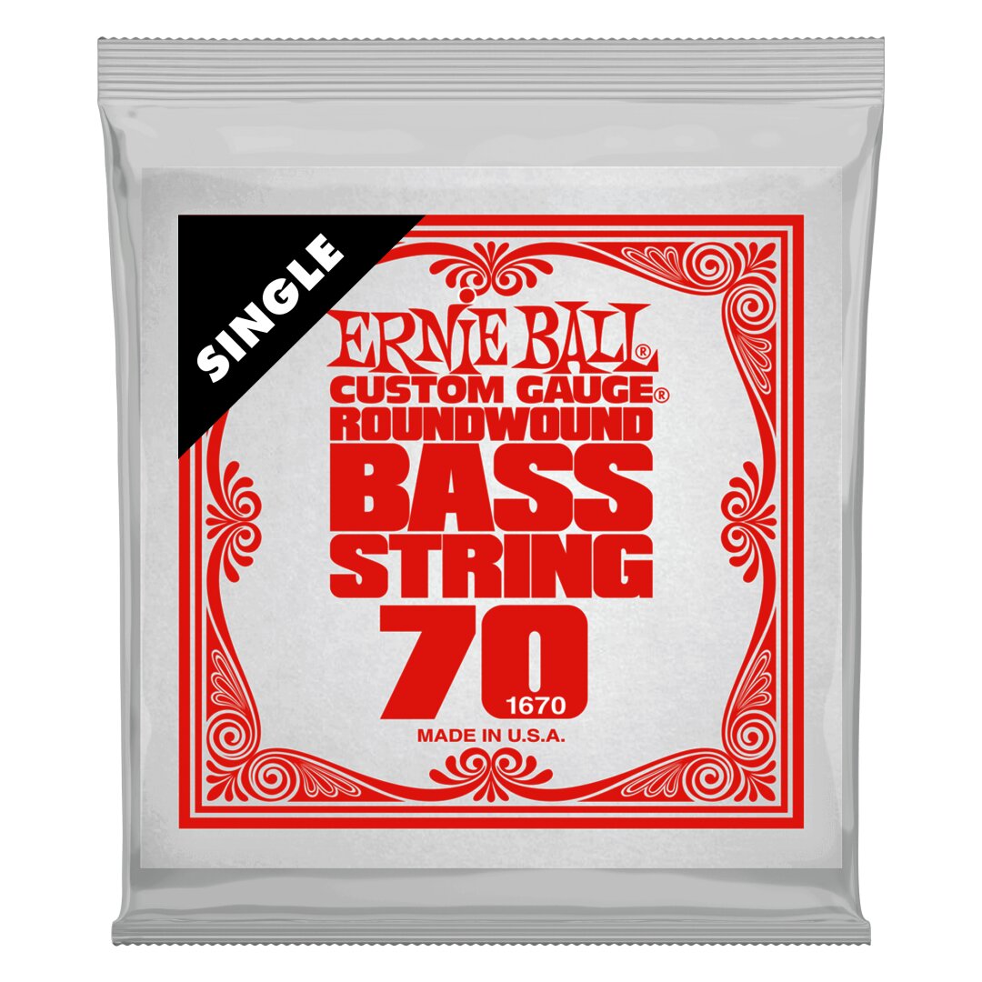 Ernie Ball .070 Nickel Wound Electric Bass String Single