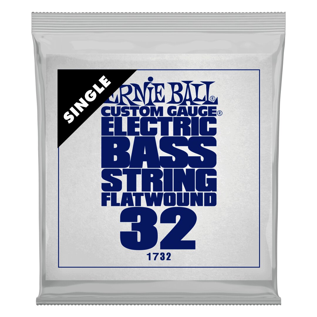Ernie Ball .032 Flatwound Electric Bass String Single