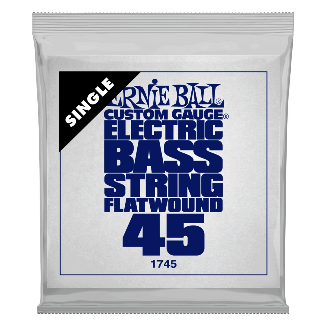 Ernie Ball .045 Flatwound Electric Bass String Single
