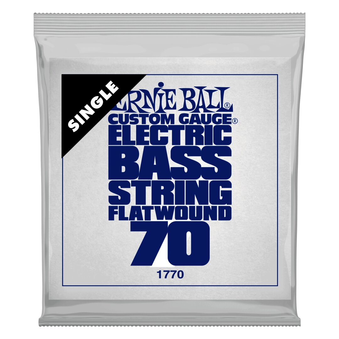 Ernie Ball .070 Flatwound Electric Bass String Single