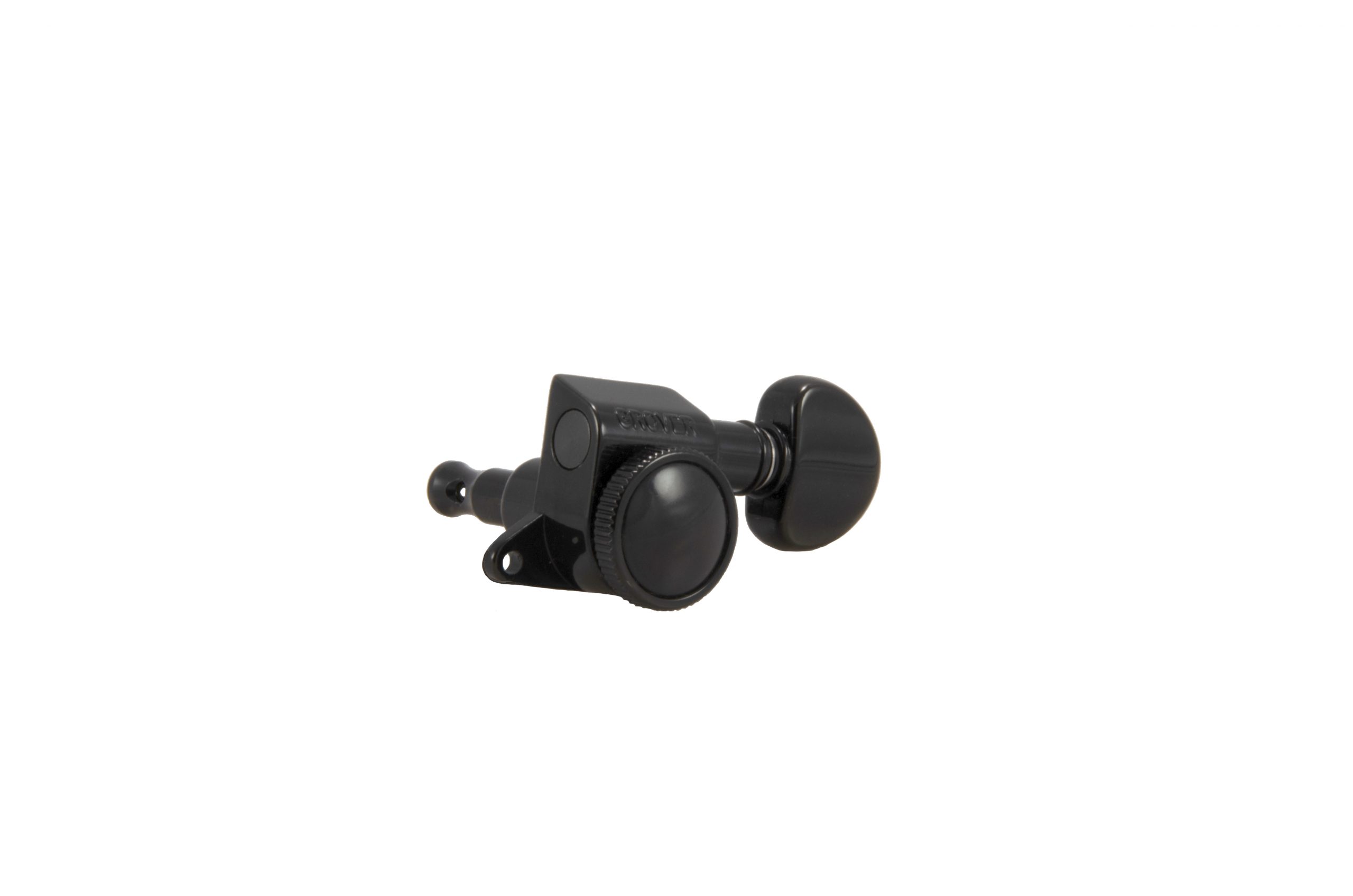 GROVER GROVER MINI ROTO-GRIP LOCKING ROTOMATICS ® BLACK CHROME SET 6 6-IN-LINE LEFT HAND MODELS