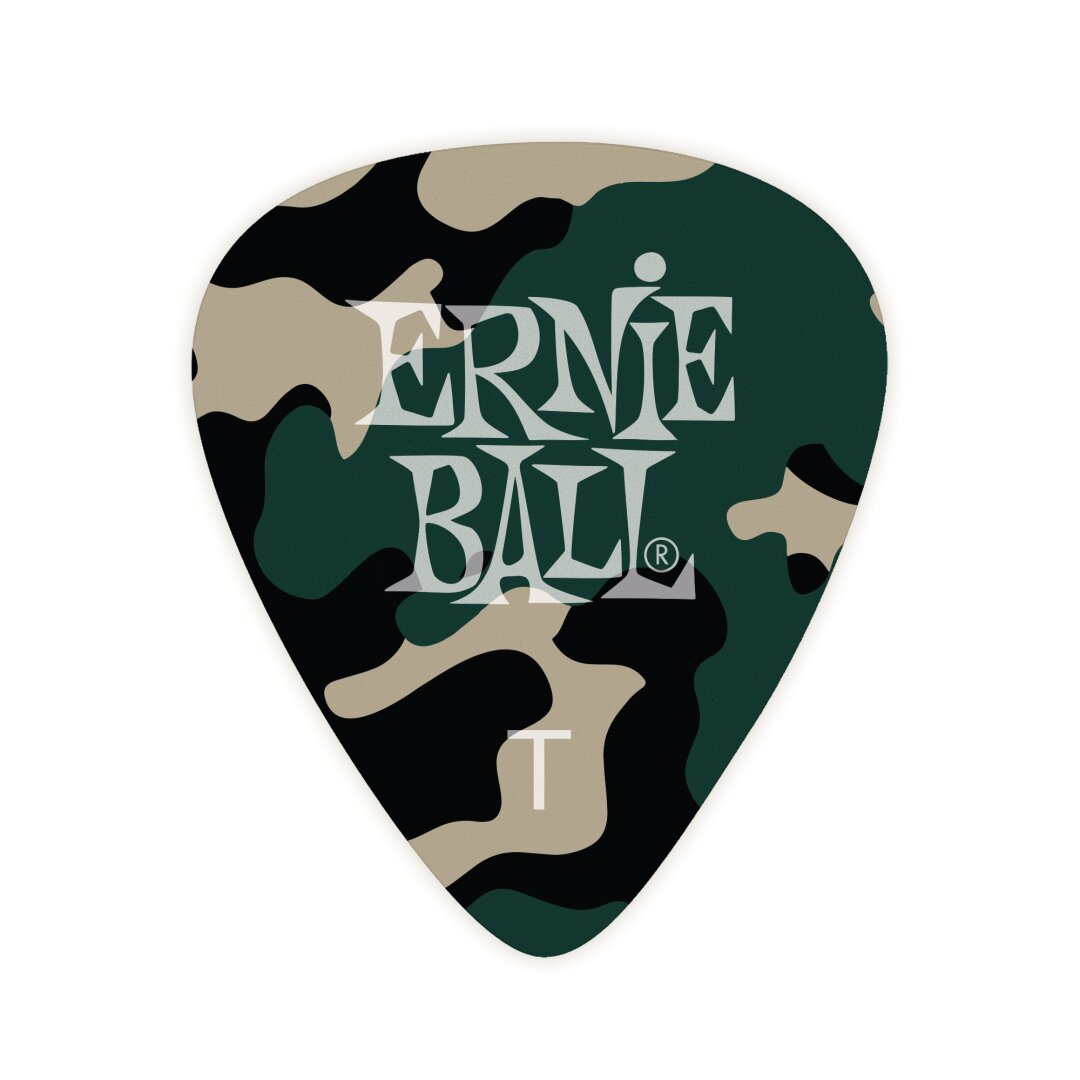 Ernie Ball Camouflage Cellulose Thin bag of 12