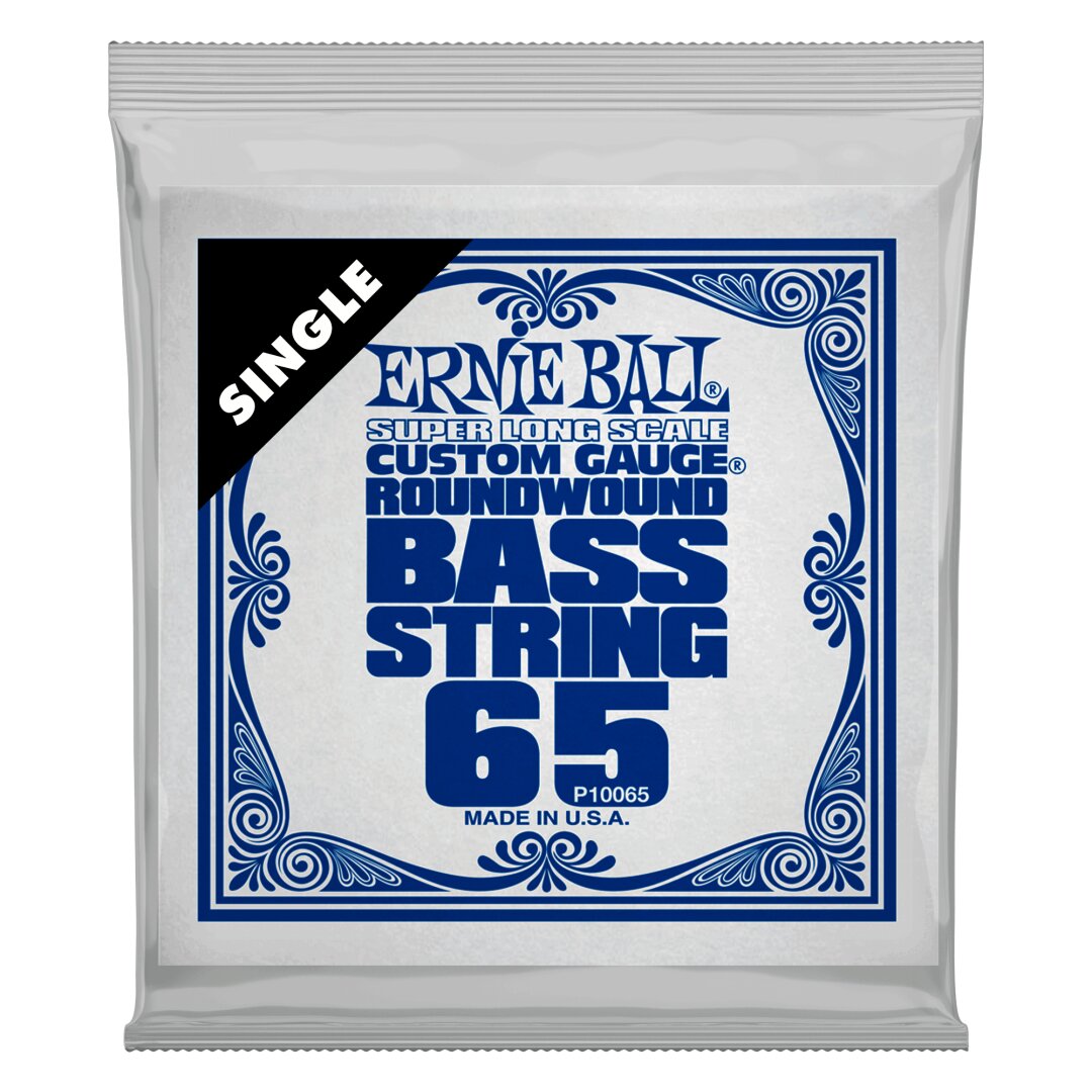 Ernie Ball .065 Super Long Scale Nickel Wound Electric Bass String Single