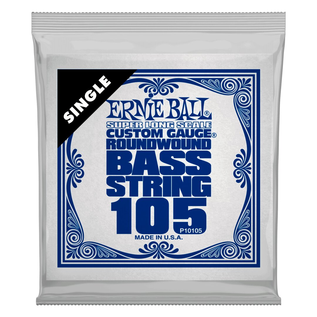 Ernie Ball .105 Super Long Scale Nickel Wound Electric Bass String Single