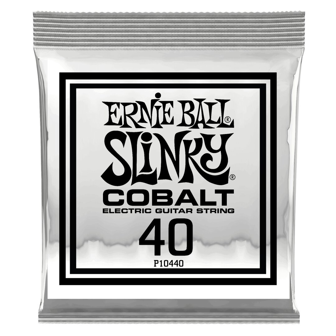 Ernie Ball .040 Cobalt Wound Electric Guitar Strings 6 Pack
