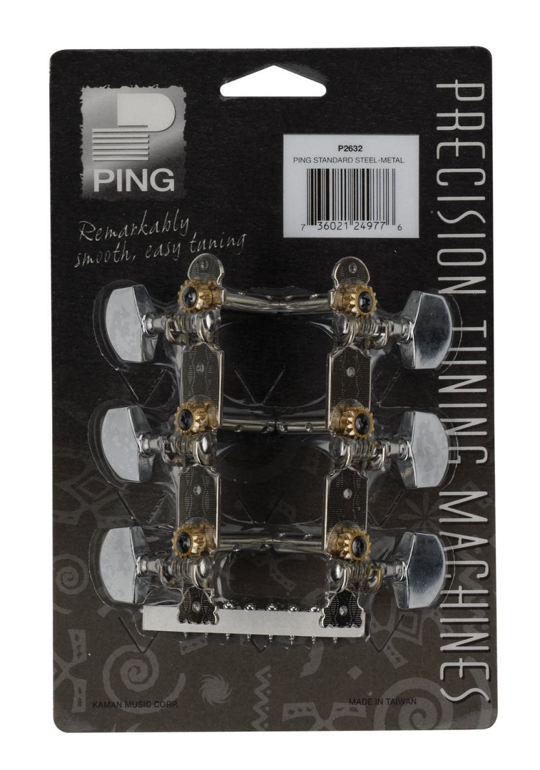 Ping P2632 Dual Mount Plate Machine Heads. 3-In-Line (2 Set)