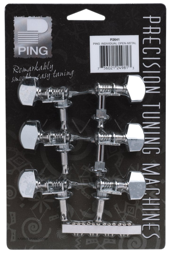 Ping P2641 Economy Chrome Machine Heads. 3 Bass 3 Treble