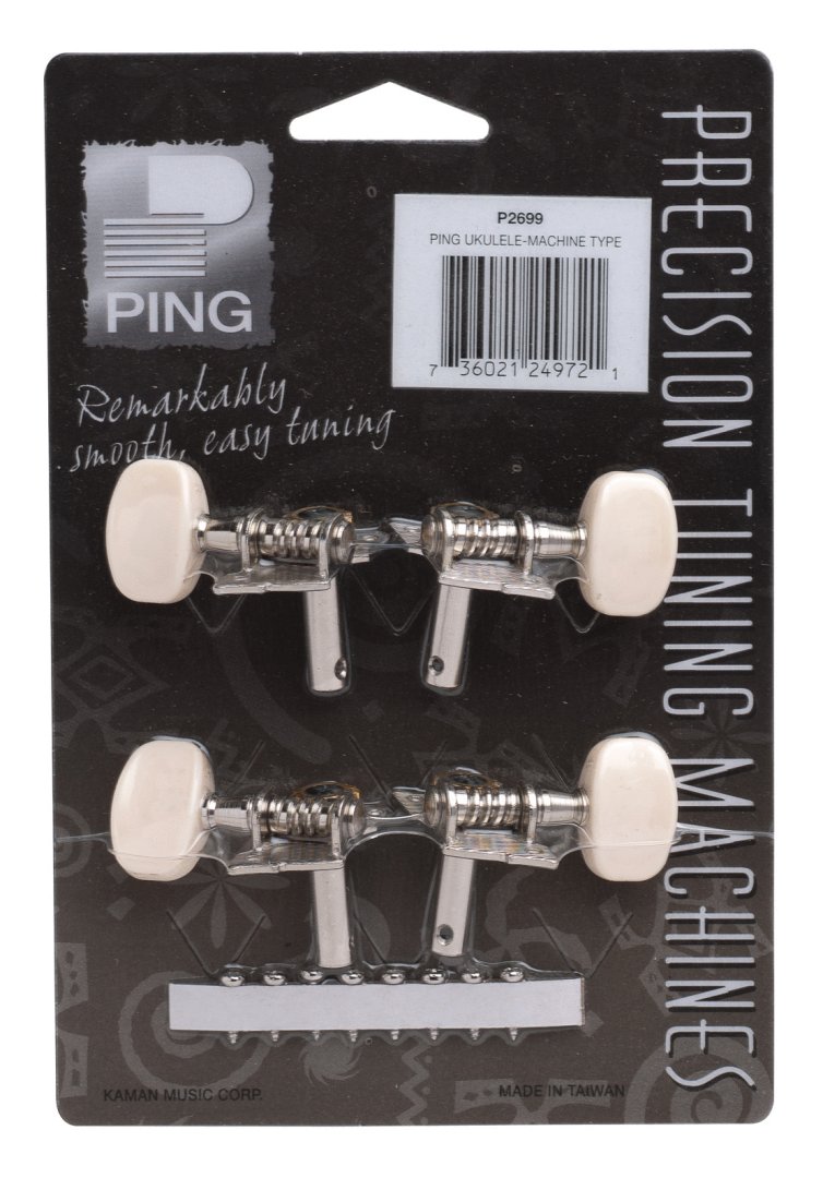 Ping P2699 Ukulele Machine Heads. Gear Machine Style