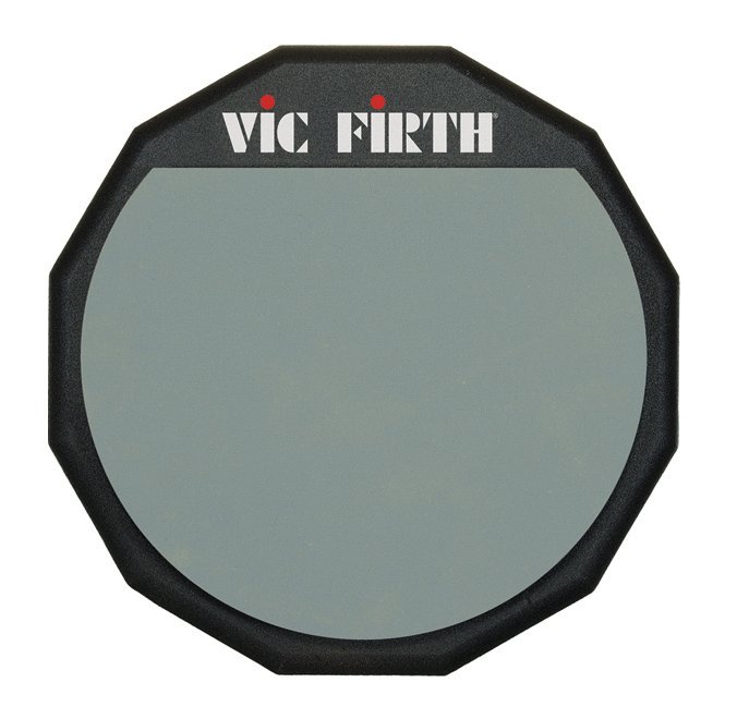 Vic Firth PAD6 Practice Pad Single Side Single Surface. 6"