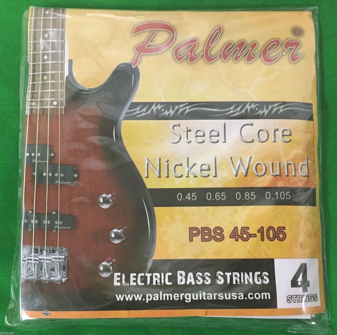Palmer Guitars Steel Core Nickel Wound PBS 45-105 Electric Bass String