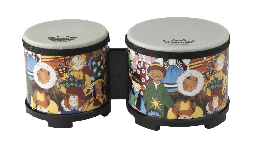 Remo RH-5600-00 Rhythm Club Bongo Drum. Rhythm Kids 5"-6"