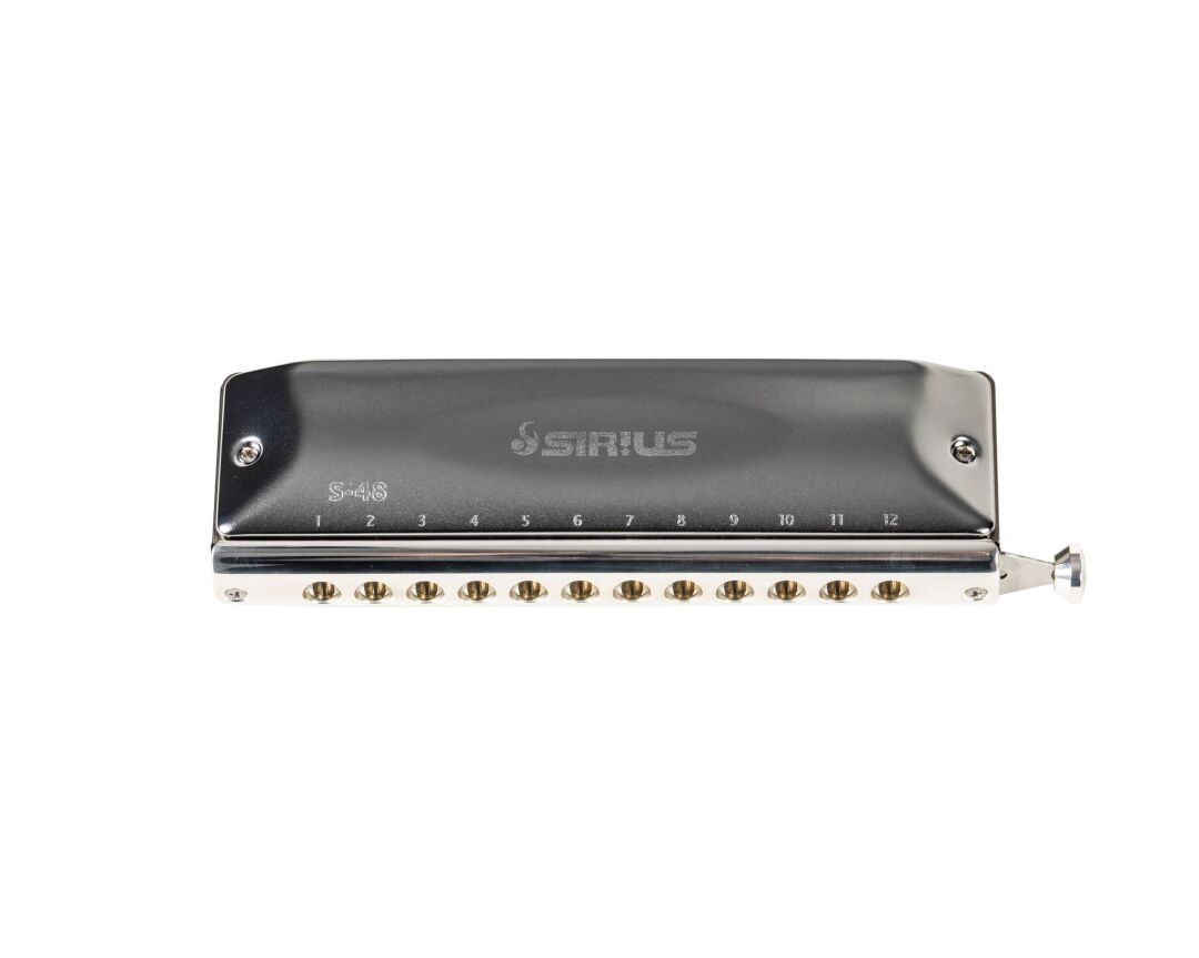 Suzuki S-48S Sirius 12 Hole Chromatic Straight Harmonica