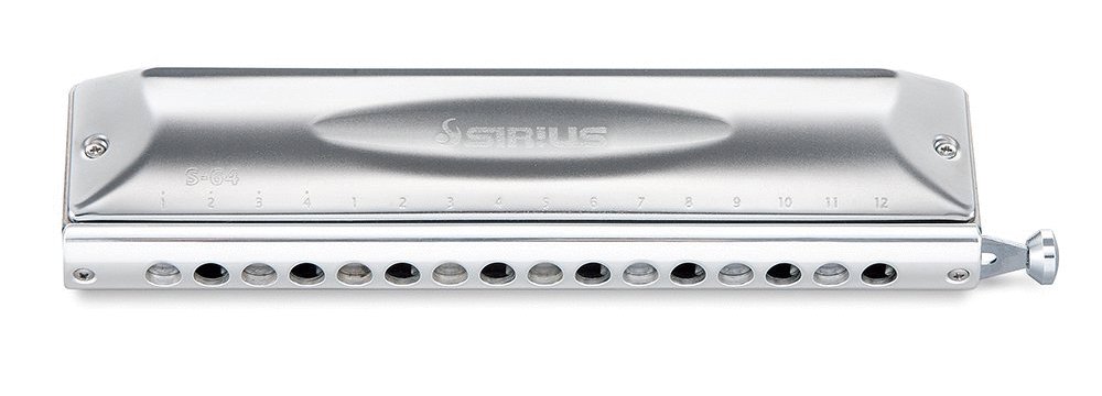 Suzuki S-64C Sirius 16 Hole Chromatic Cross Harmonica