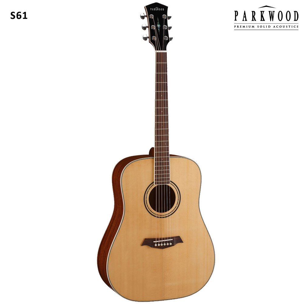 Parkwood Guitars Parkwood Dreadnought Body® Acoustic Guitar - Natural