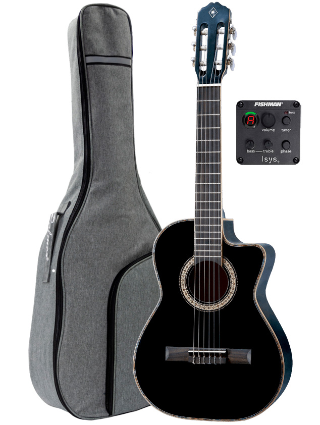 Palmer Requinto AE, Featuring the Fishman Isys 301+ Preamp and Gig Bag