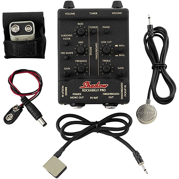 Shadow Electronics SH RB-PRO Rockabilly Pro Dual Upright Bass Pickup a