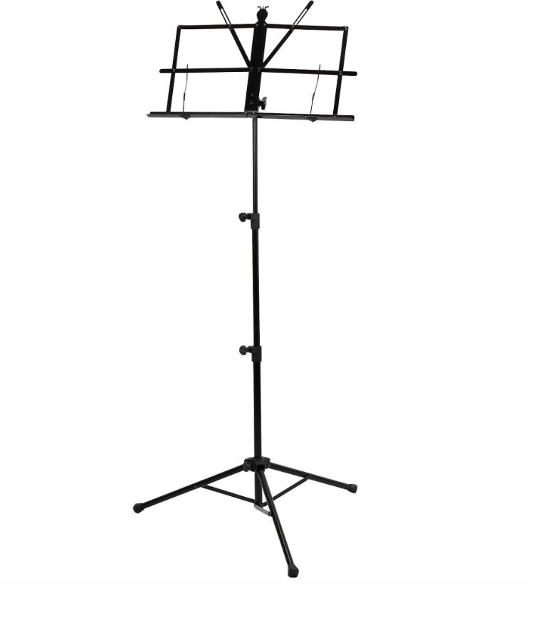 Strukture Deluxe Folding Music Stand - Assorted Colors Black