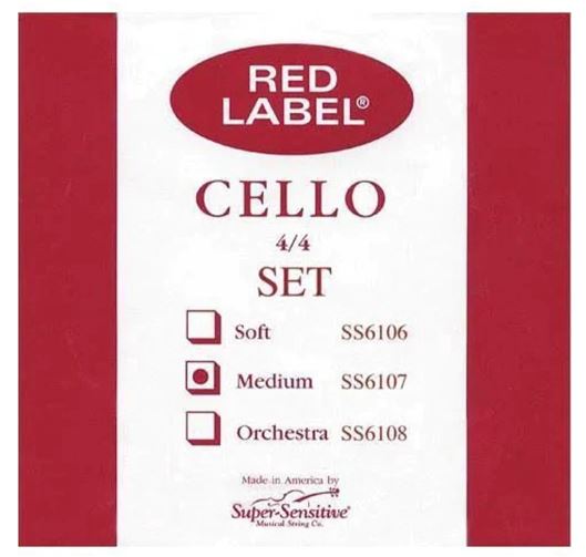 SUPER SENSITIVE SS6107 CELLO 4/4 STRING SET