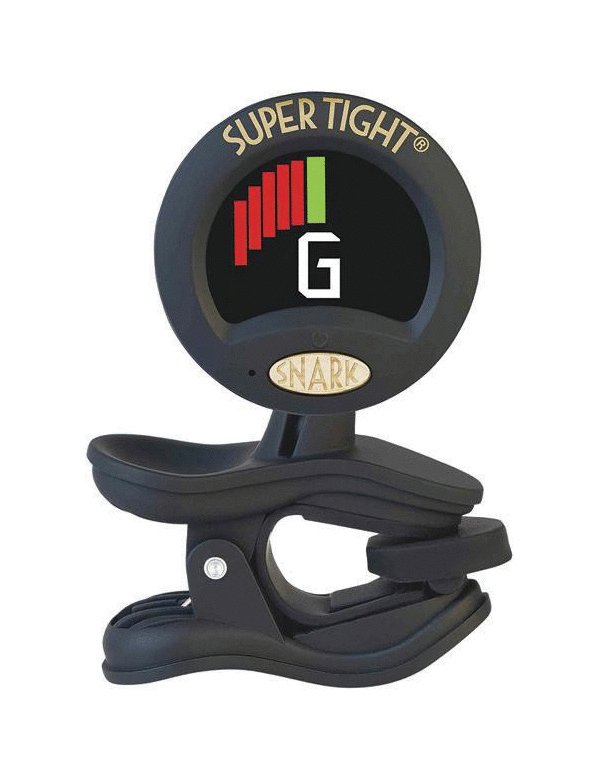 Snark ST-8 Super Tight Tuner. Black/Gold Rechargeable