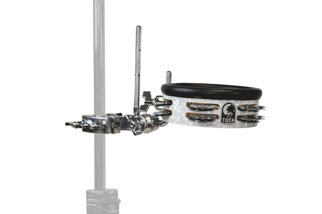 Toca Percussion Toca Jingle-Hit Tambourine with Gibraltar® Mount