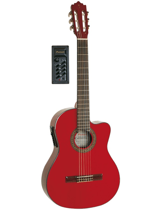 Palmer Teresa Nylon Strings Standard Classic Acoustic/Electric Guitar