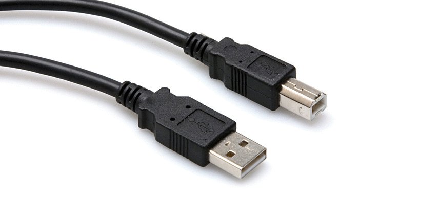 Hosa USB-205AB High Speed USB Cable Type A to Type B 5'